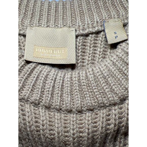 Burberry AUTHENTICATED Cashmere and Cotton Sleeveless Knit Dress Size Small- - Picture 8 of 15